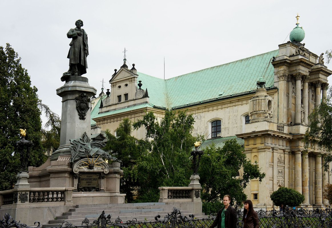 Памятник великому польскому поэту Адаму Мицкевичу - Елена Павлова (Смолова)