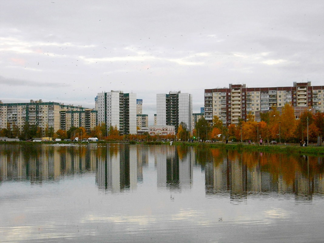 Осенний вечер в городе. - Лия ☼