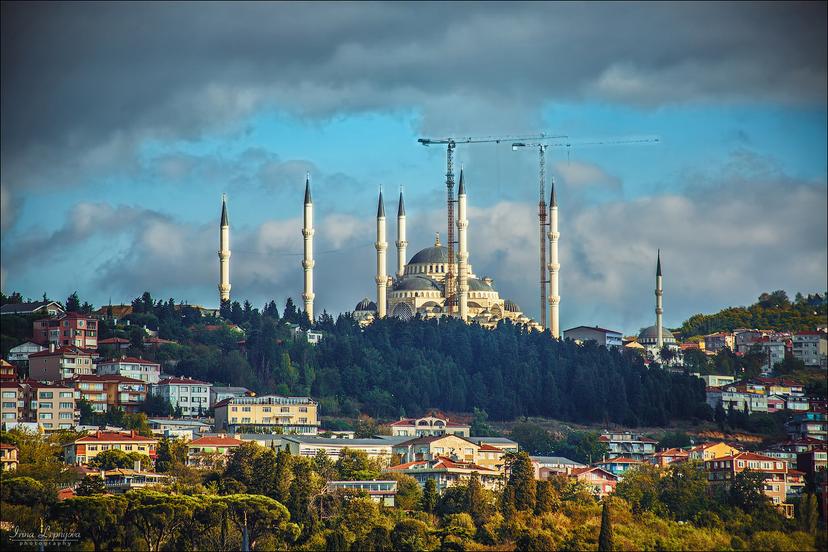 Строительство самой большой мечети в Стамбуле - Чамлыджа - Ирина Лепнёва