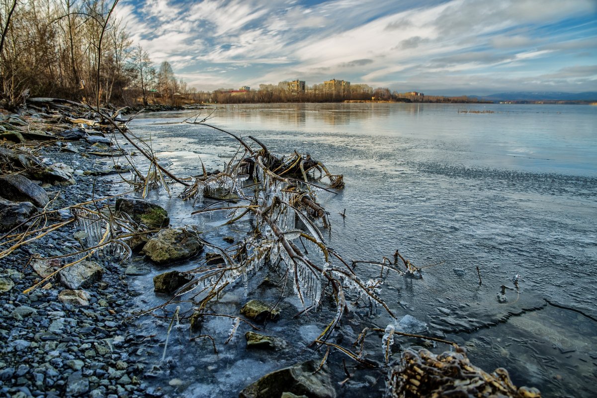 ice on the lake - Dmitry Ozersky