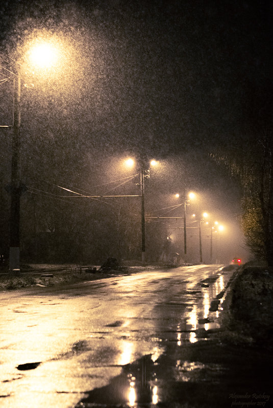 Ночь, улица, фонарь, такси... - Александр Руцкой