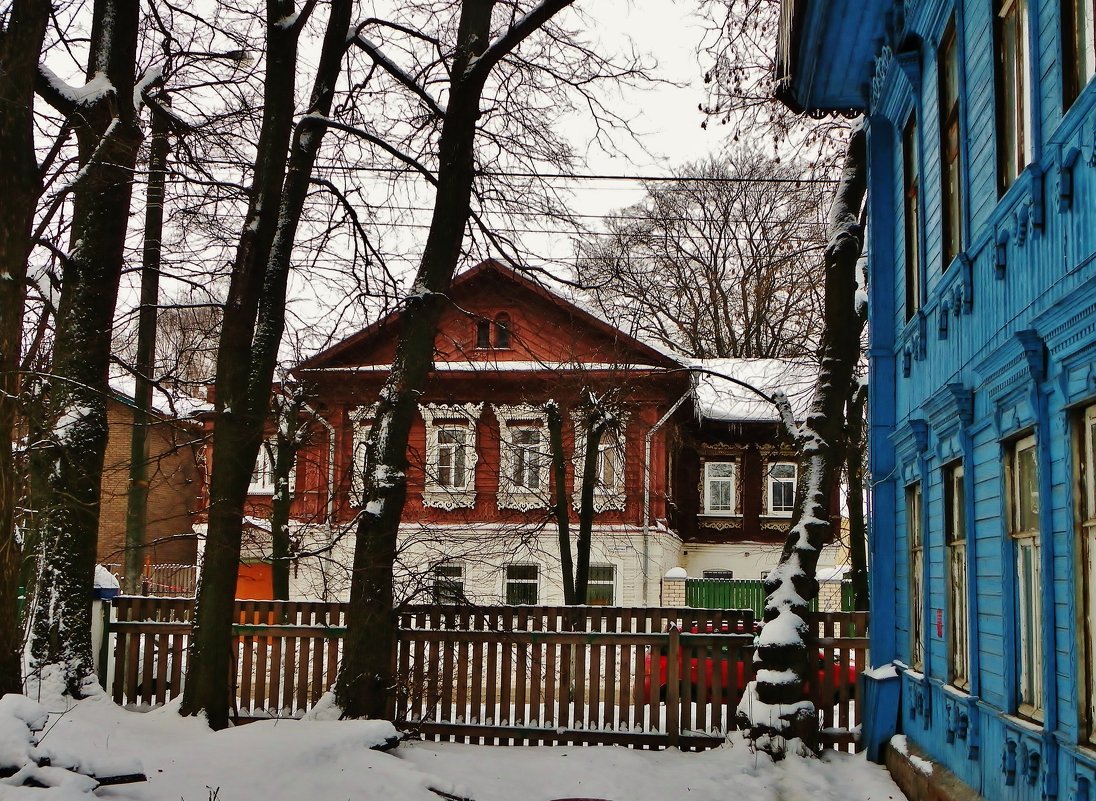 Кострома ,старые дворы . - Святец Вячеслав 