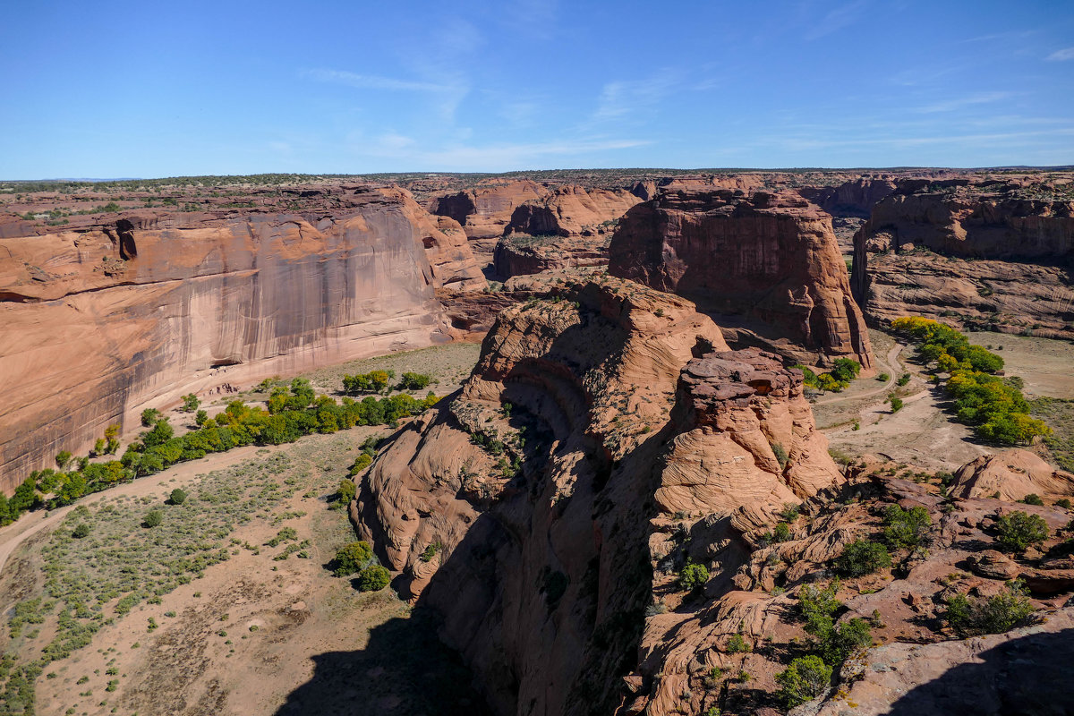 Найдите дома индейцев в нишах скал каньона Де Шейи! (Аризона, США) - Юрий Поляков