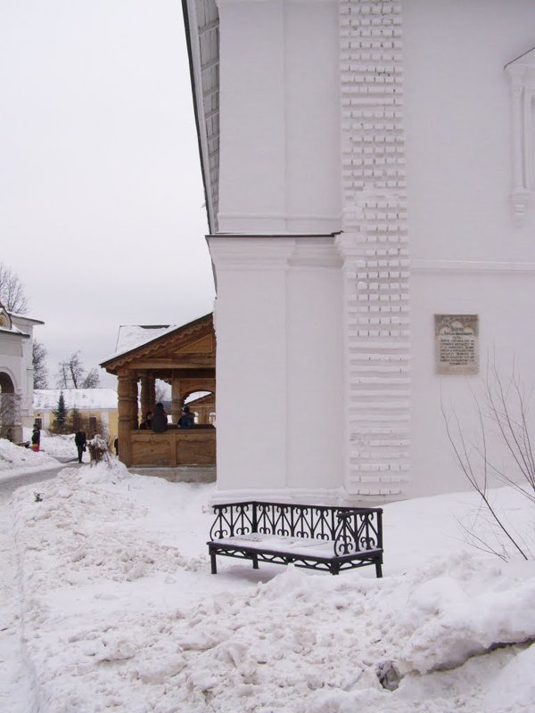 скамейка, дворец царя Алексея Михайловича - Анна Воробьева