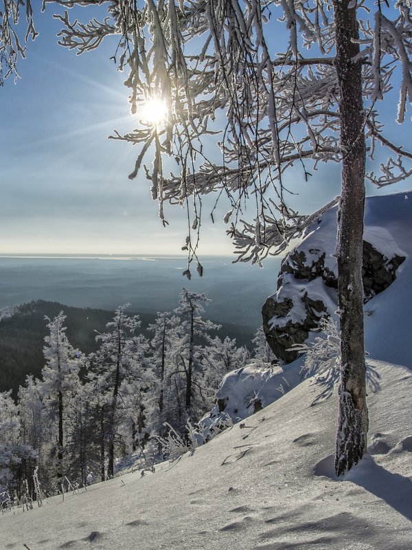 winter day in the mountains - Dmitry Ozersky