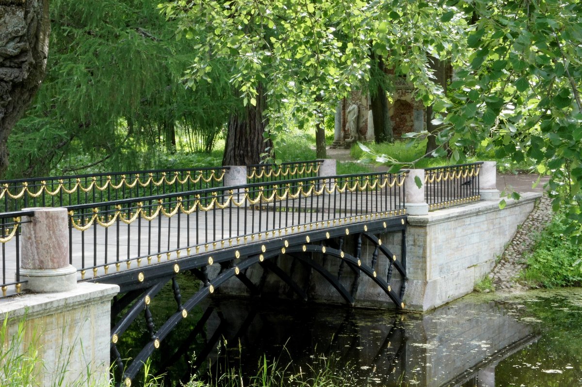 Мост возле Кухни-руины – один из первых металлических мостов на европейском континенте - Елена Павлова (Смолова)
