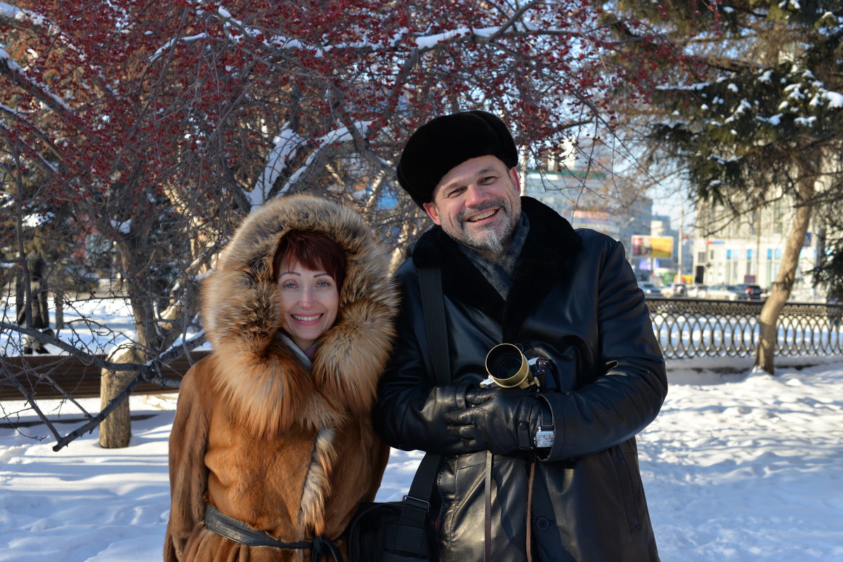 Зимний портрет с фотографом-шарлатаном - Евгений Золотаев