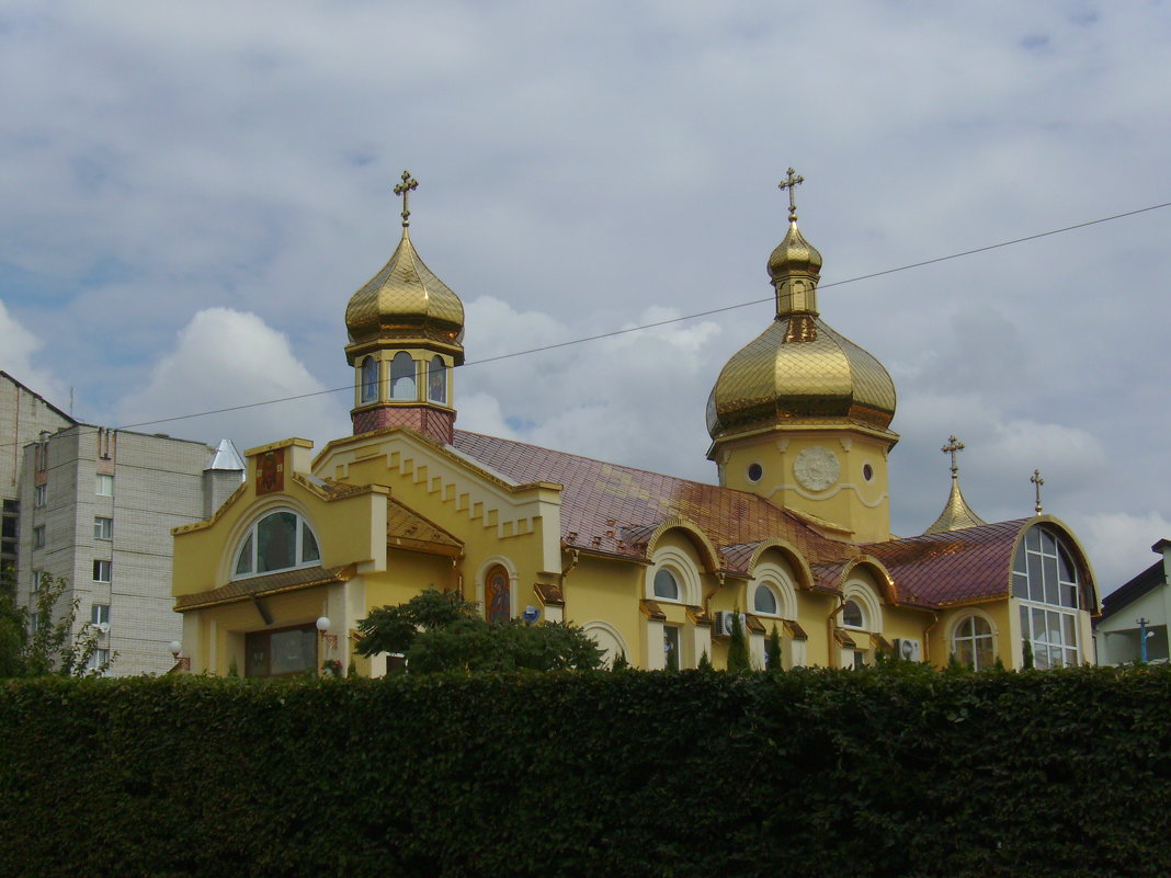 Греко - католический   храм  в   Трускавце - Андрей  Васильевич Коляскин