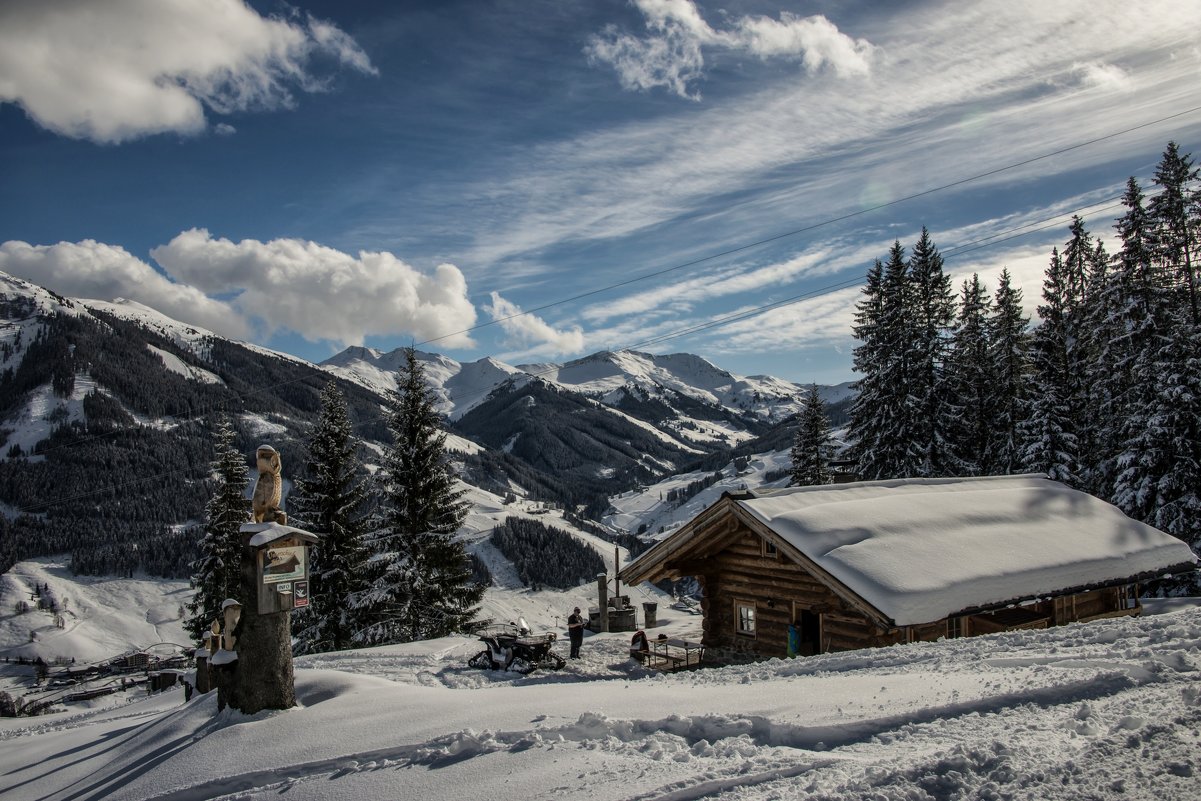 winter landscape in the mountains - Dmitry Ozersky