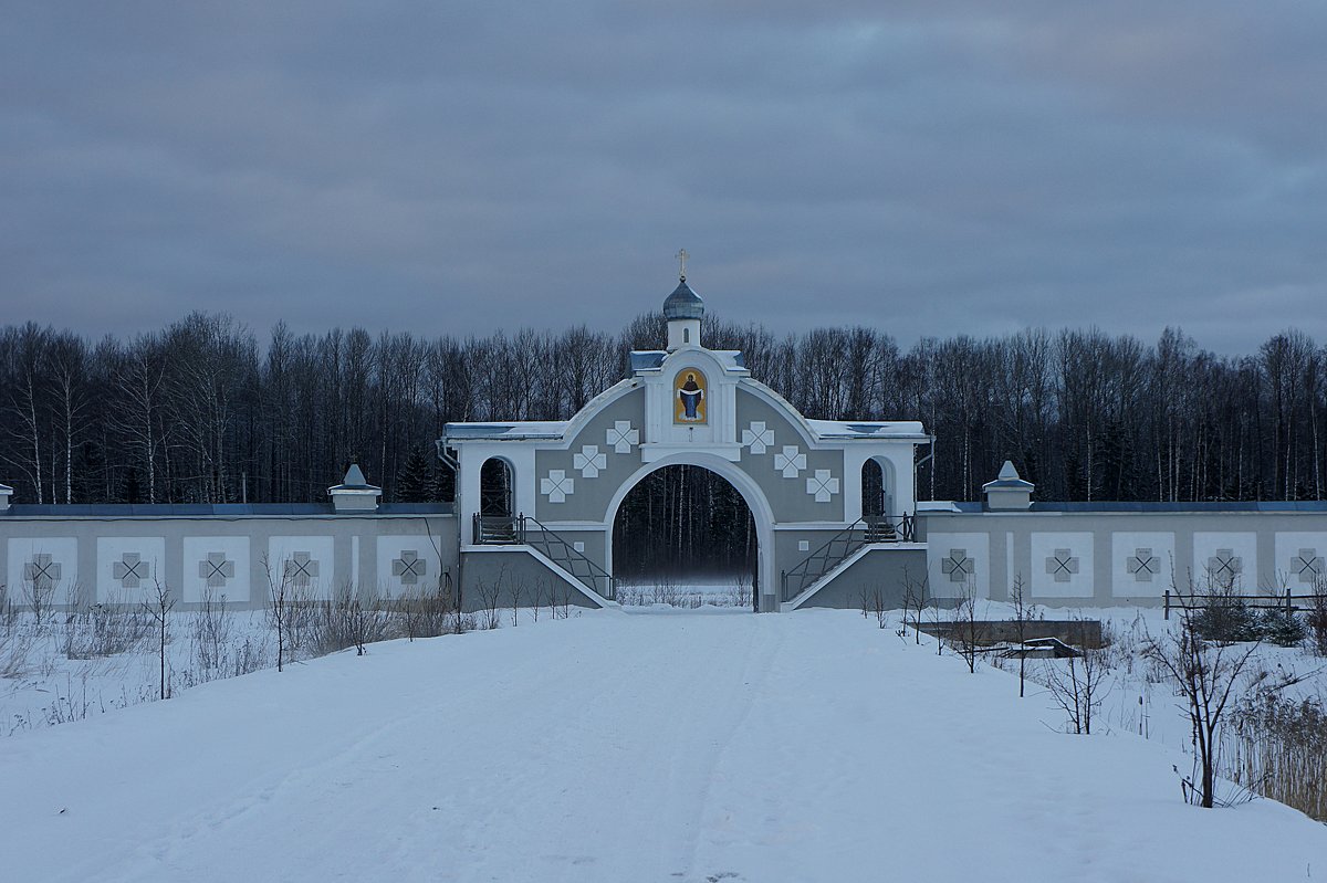 Святые ворота.  Иоанно-Богословский Савво-Крыпецкий монастырь - Елена Павлова (Смолова)