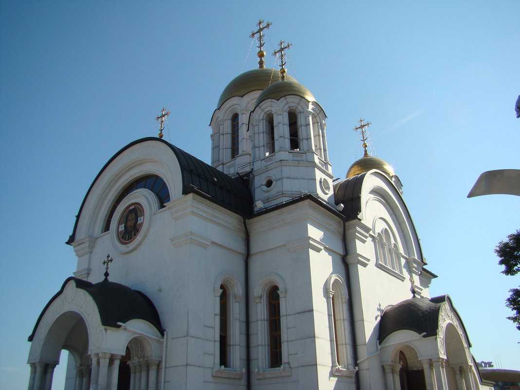 Храм в честь Св.Георгия Победоносца - марина ковшова 