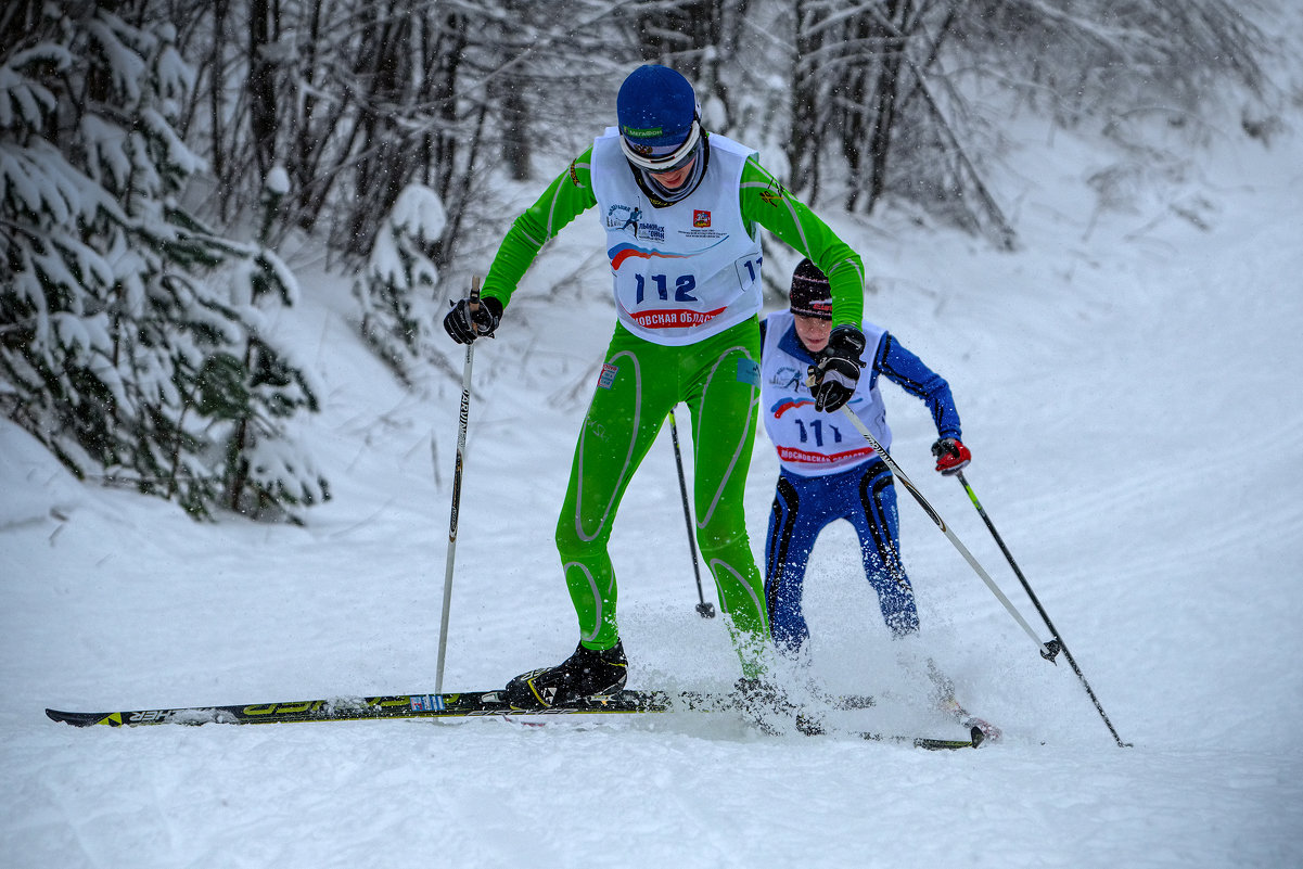 Крещенский лыжный марафон 2018-4 - Андрей Бондаренко