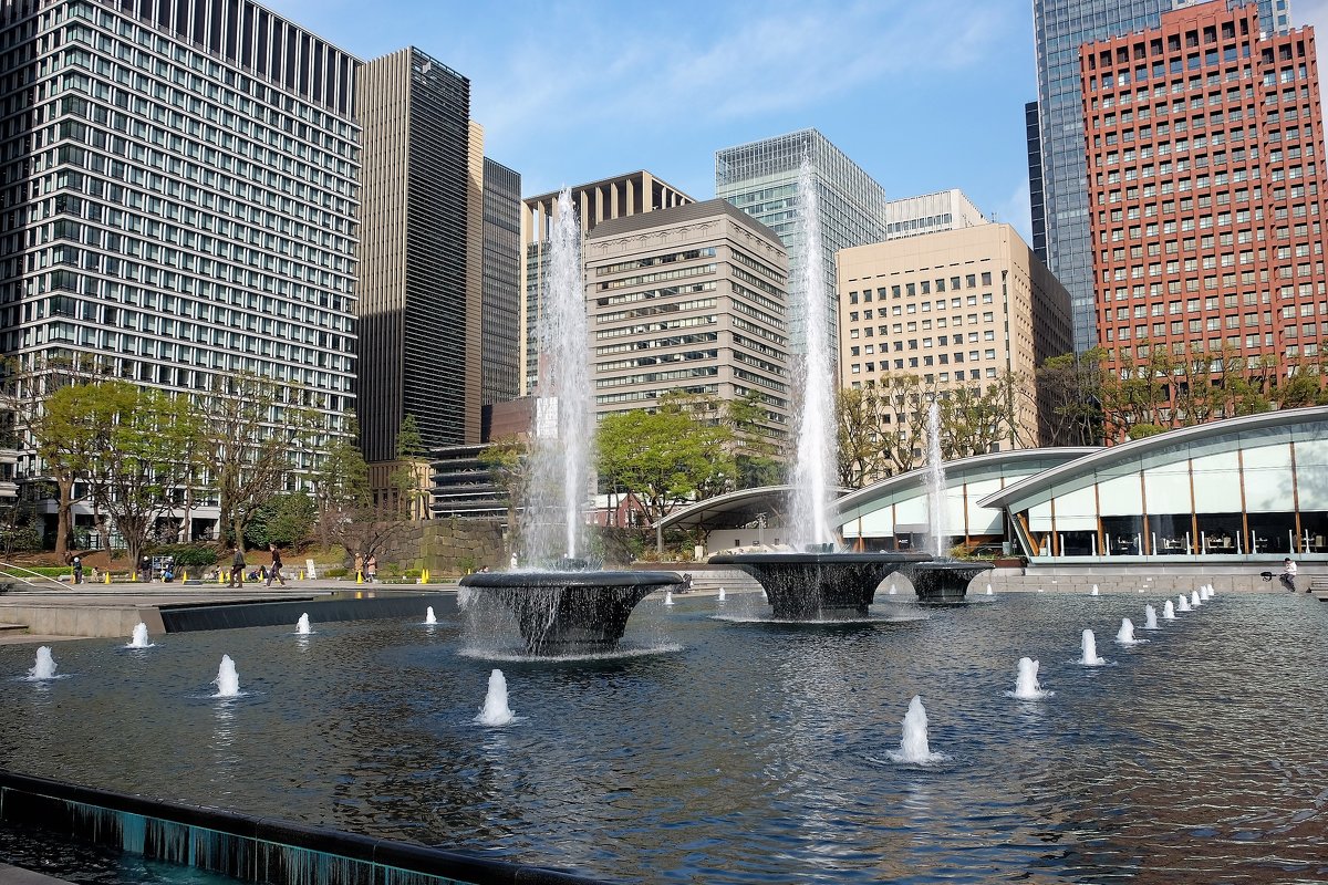 Токио Парк фонтанов Вадакура - wea *