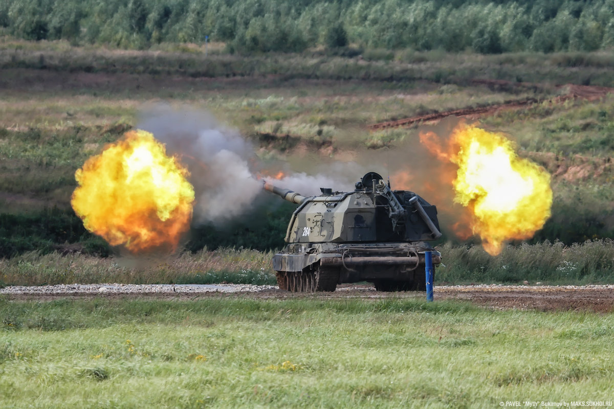 Самоходная артиллерийская установка Мста-С - Павел Myth Буканов