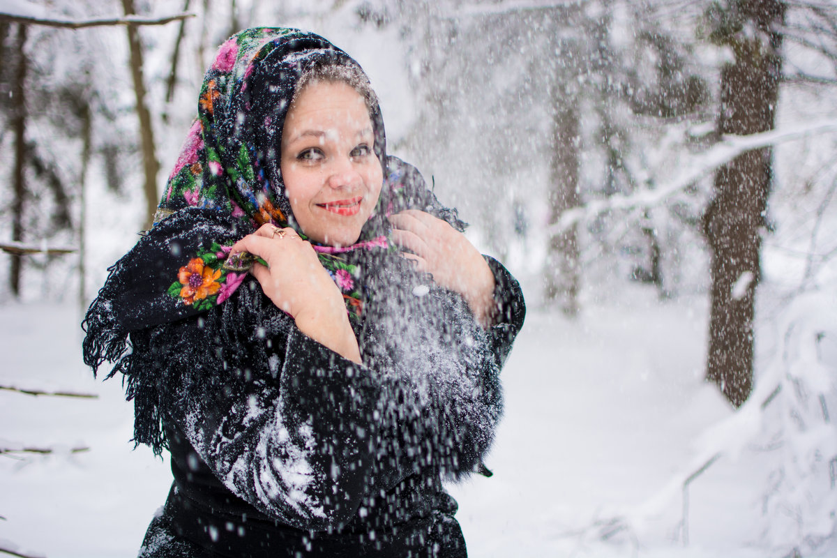 в снегу - Анастасия Жигалёва