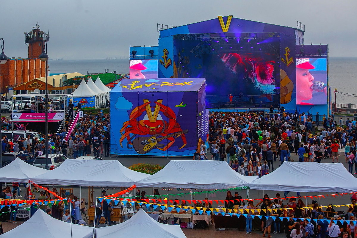 Международный фестиваль V-ROX-2017 во Владивостоке - Абрис 