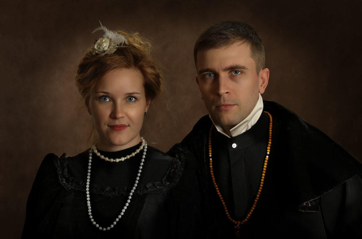 Портрет молодой пары - Алексей Кузнецов