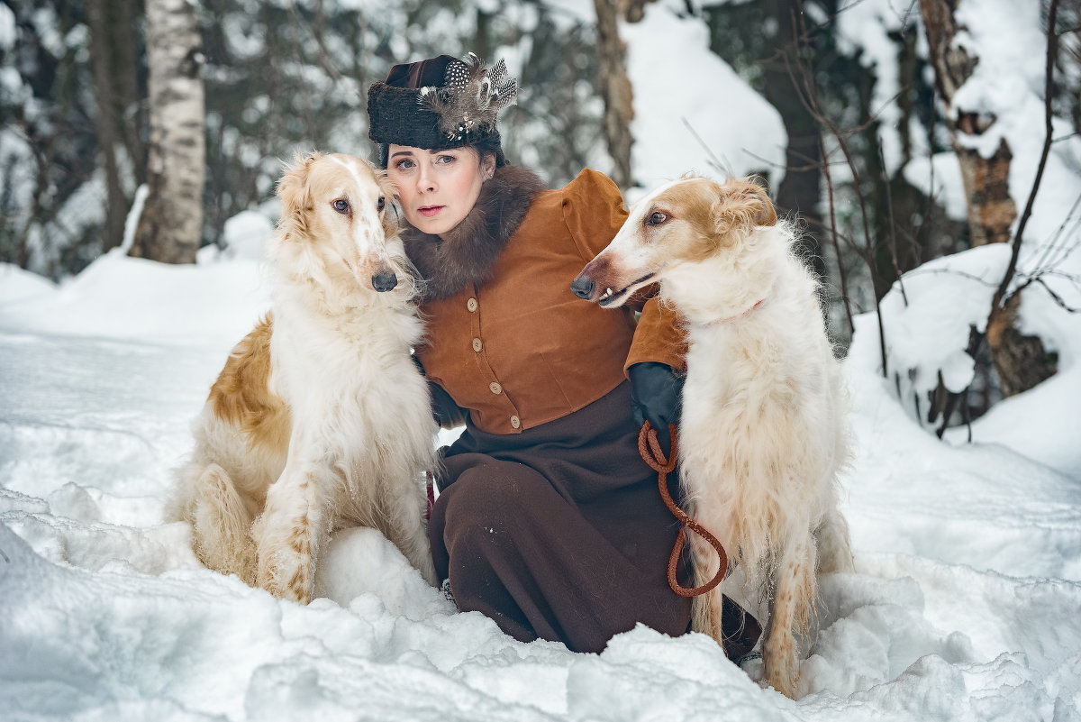 На зимней охоте - Владимир Горубин