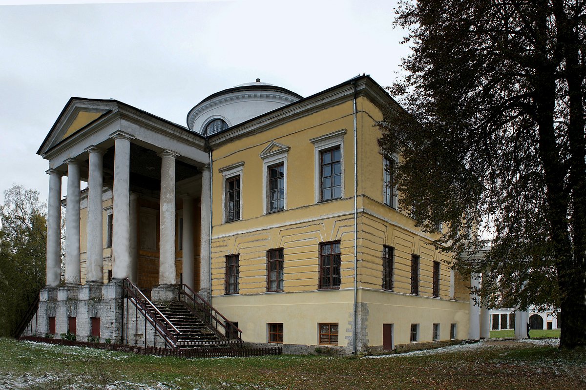 Главный дом усадьбы со стороны парка - Елена Павлова (Смолова)