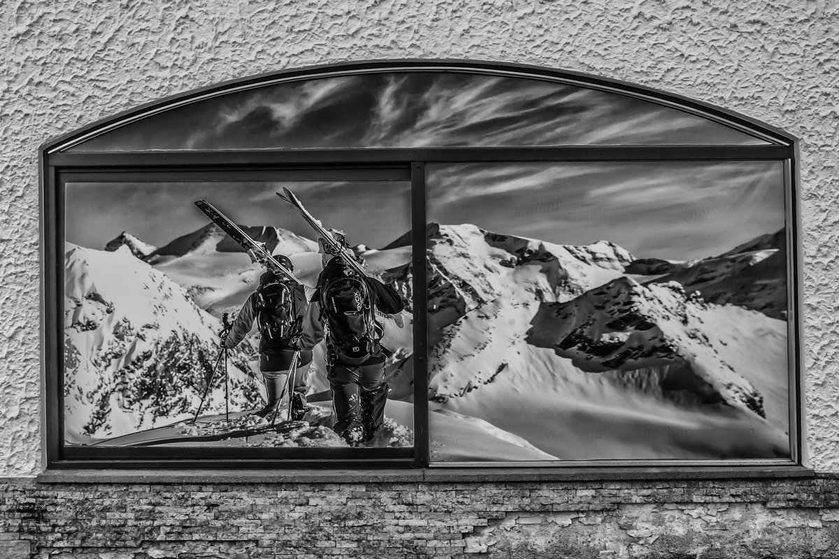 window to the Alps - Dmitry Ozersky