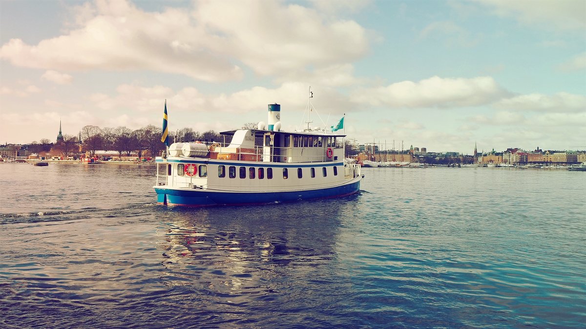 Стокгольм. Водный транспорт - wea *