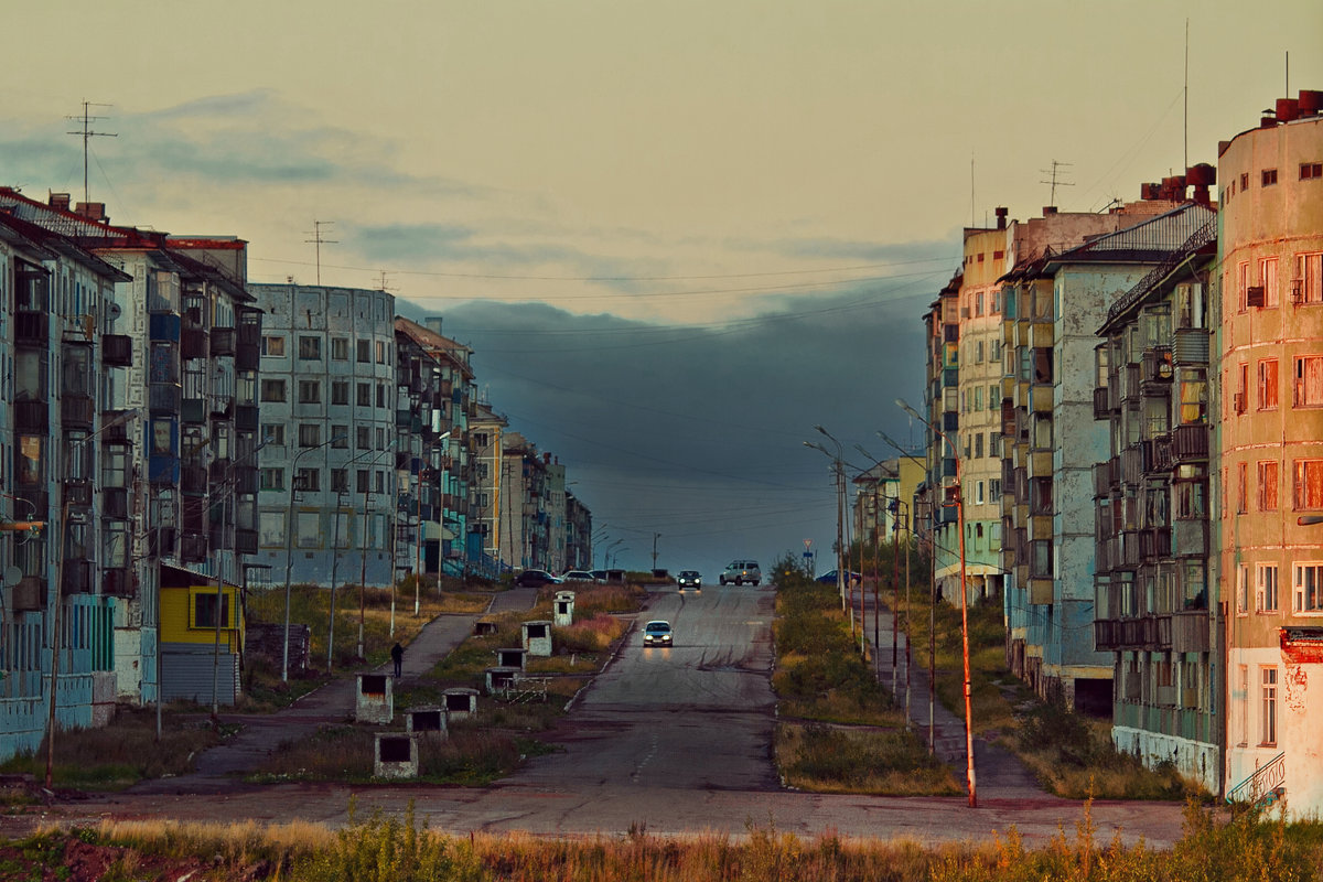 Умирающий поселок - Оксана Червинская