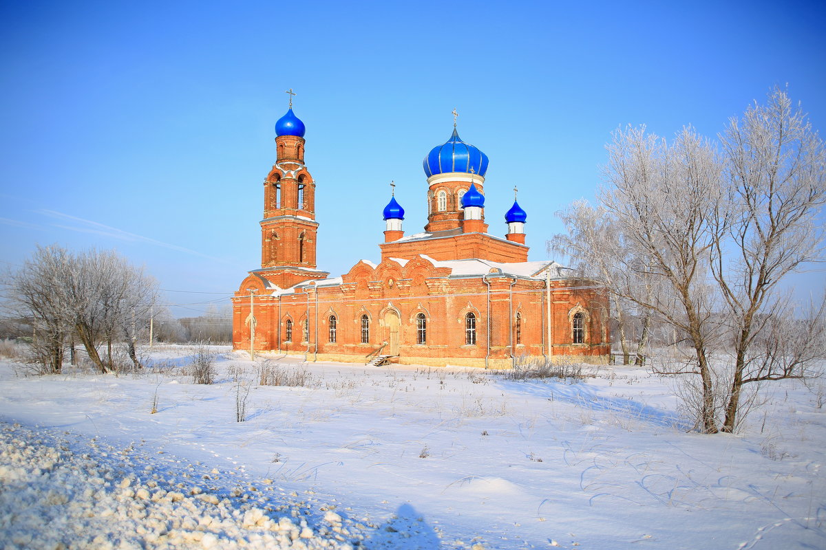 Благовещенская церковь в с .Клин Бельдин - Ninell Nikitina