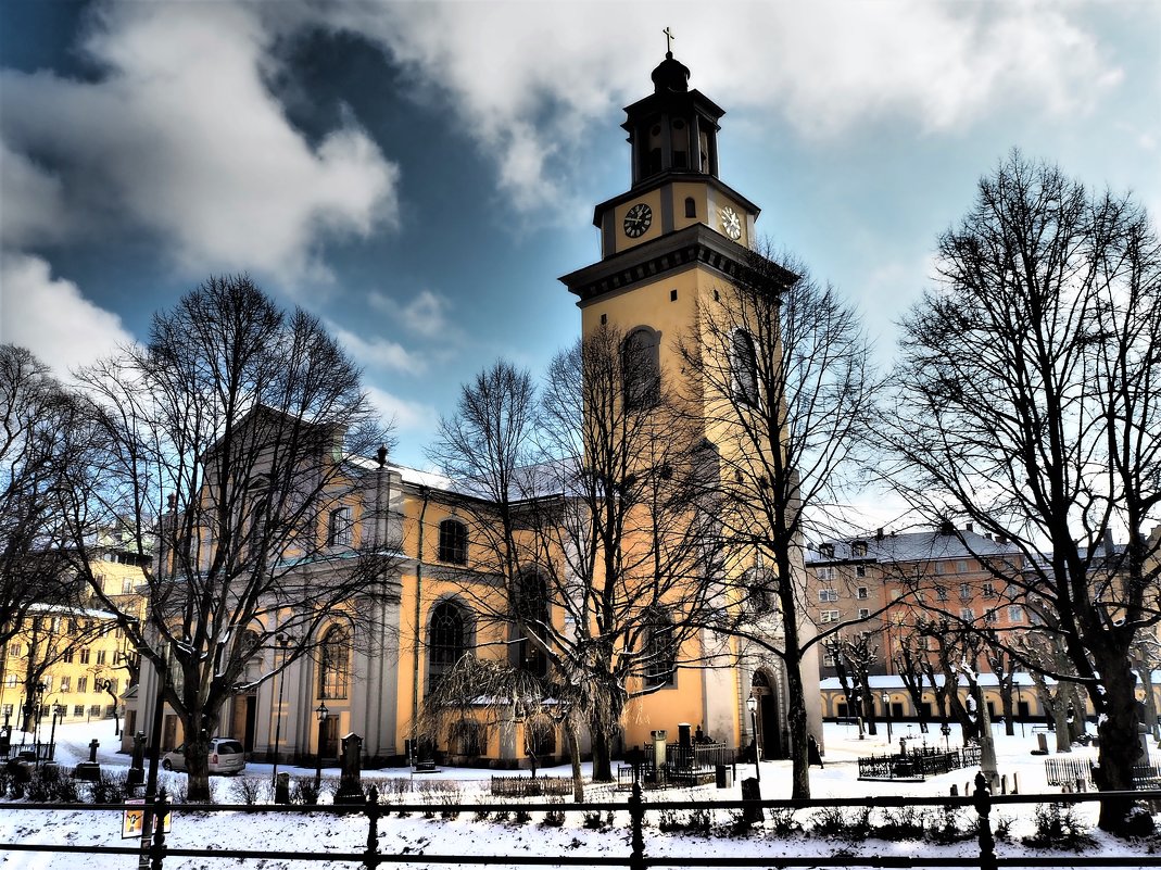 Стокгольм церковь Марии Магдалины - wea *