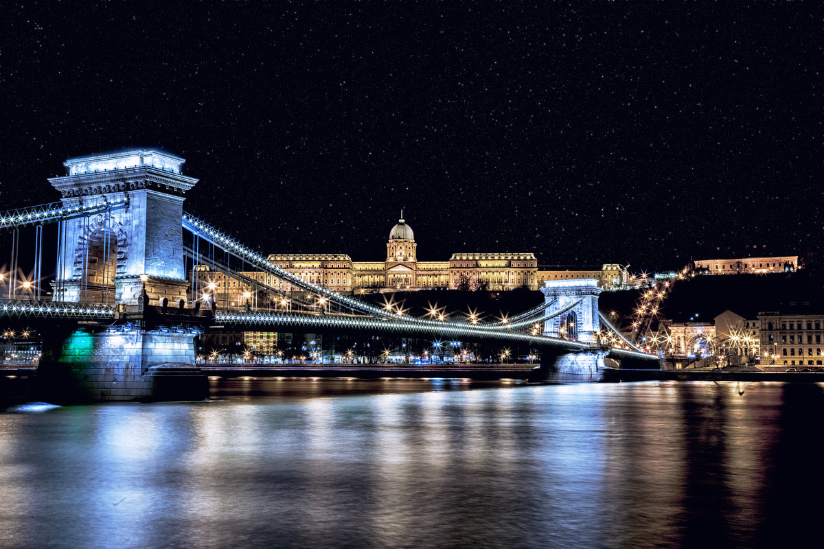Цепной мост в Будапеште - Елена 