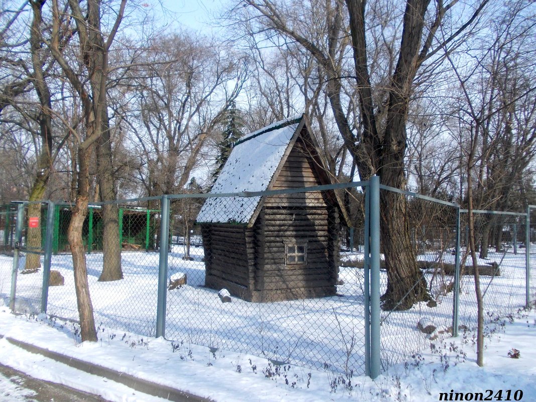 Избушка в ростовском зоопарке - Нина Бутко
