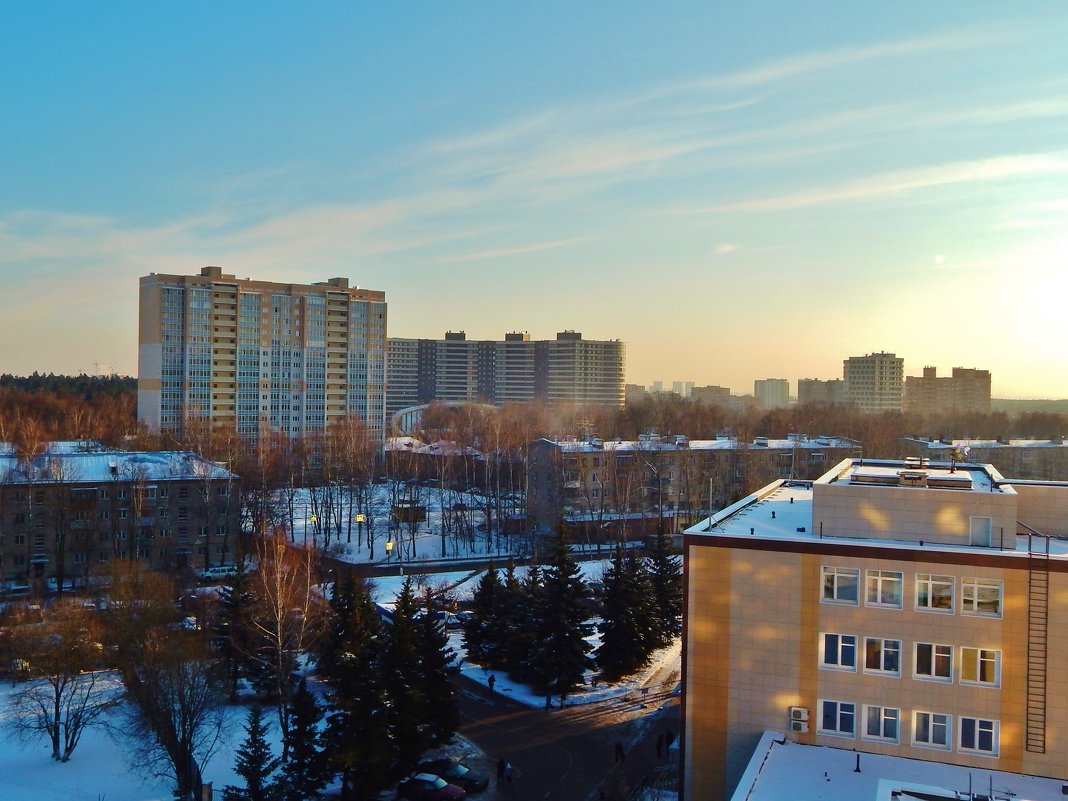 Пейзаж из больничного  окна - Валентина Пирогова