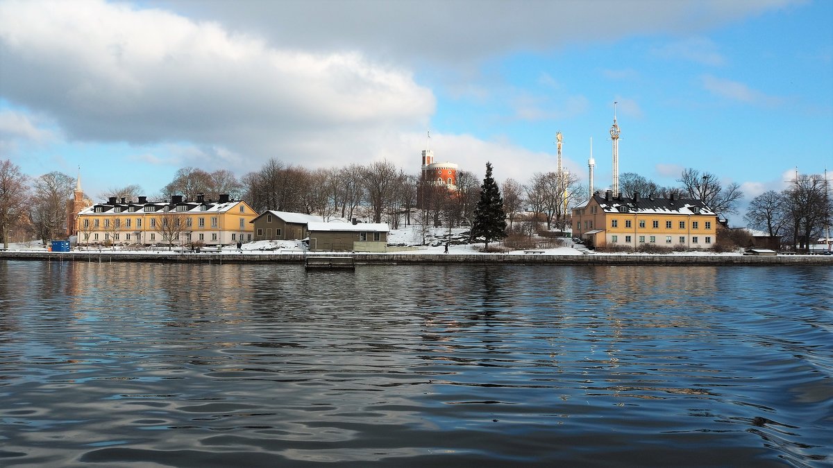 Стокгольм остров Skeppsholmen - wea *