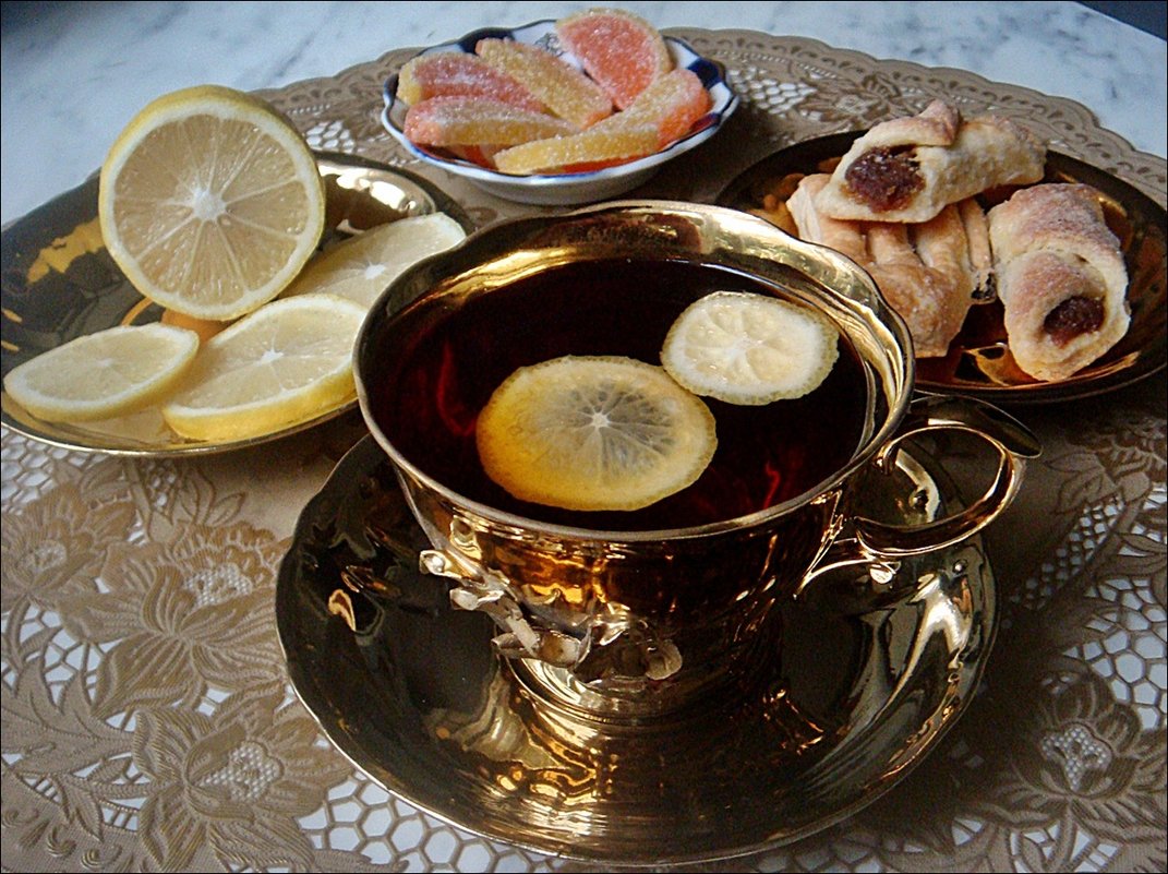 Чай с лимоном - Нина Корешкова