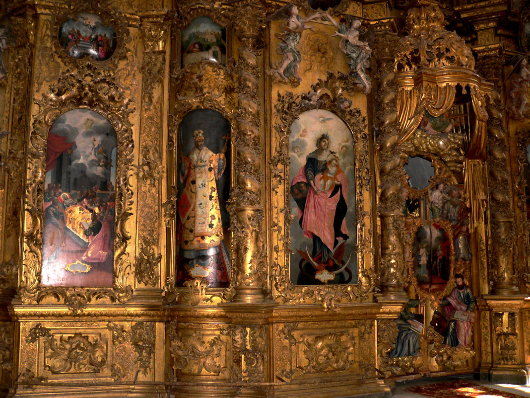 Фрагмент иконостаса Троице - Гледенского монастыря. - Андрей Дурапов