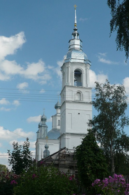 Церковь Рождества Иоанна Предтечи в Погосте Трифон - Юлия Ошуркова