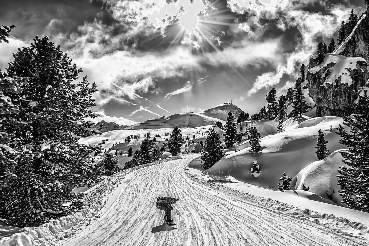 sunny day in the Italian Alps - Dmitry Ozersky