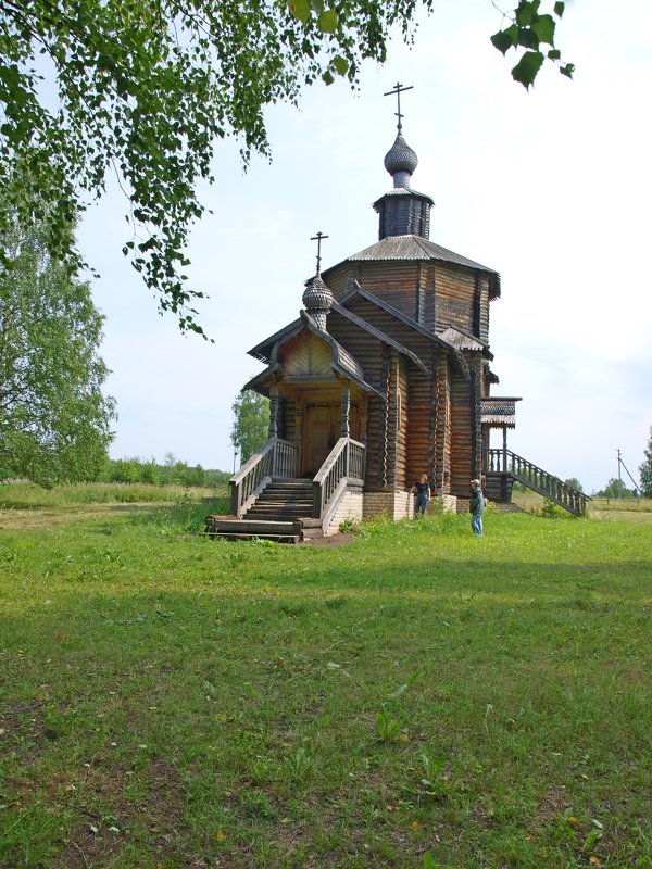 Церковь в Рябове. - Юрий Карелин 