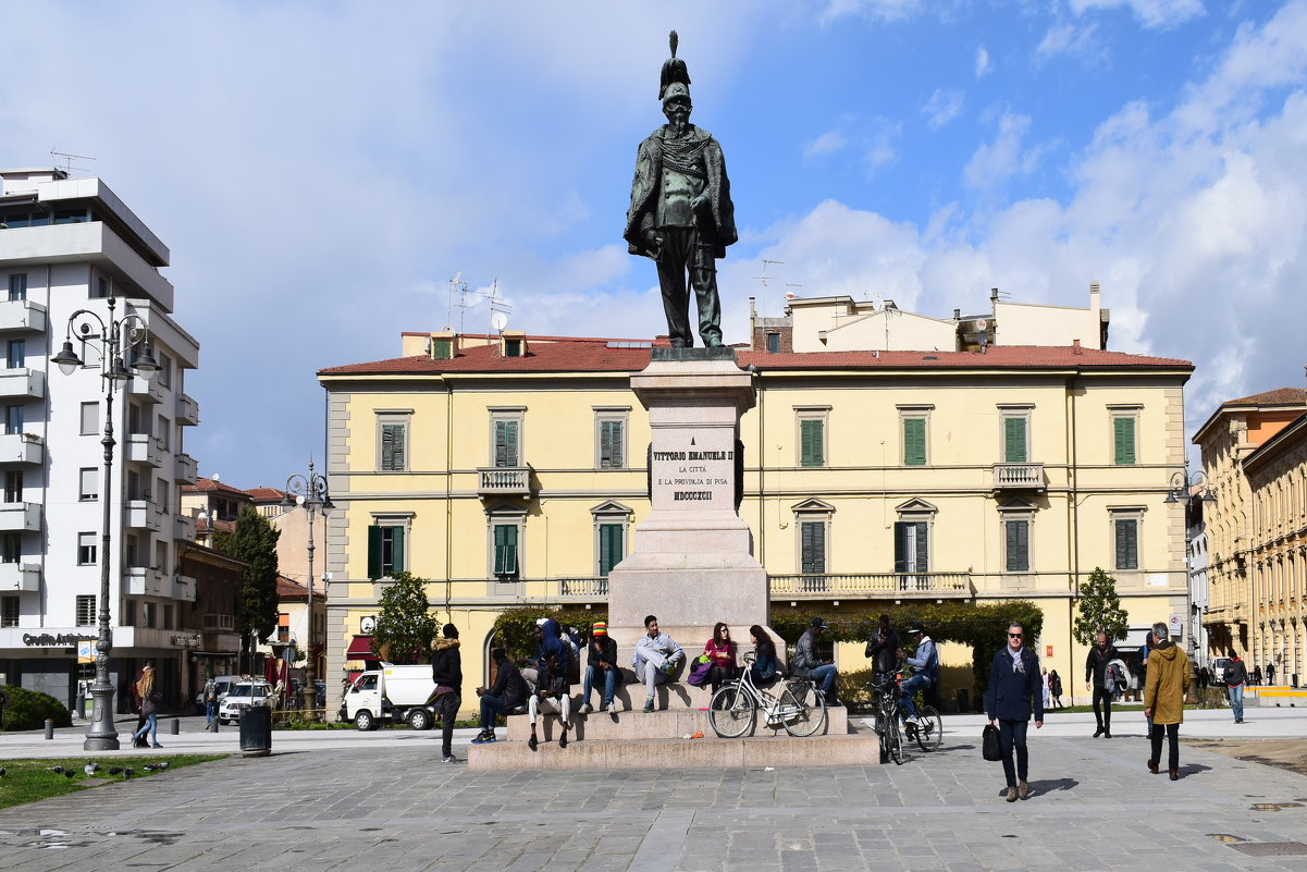 Памятник Виктору Эммануилу II, королю Пьемонта и первому королю единой Италии. - Galina Leskova