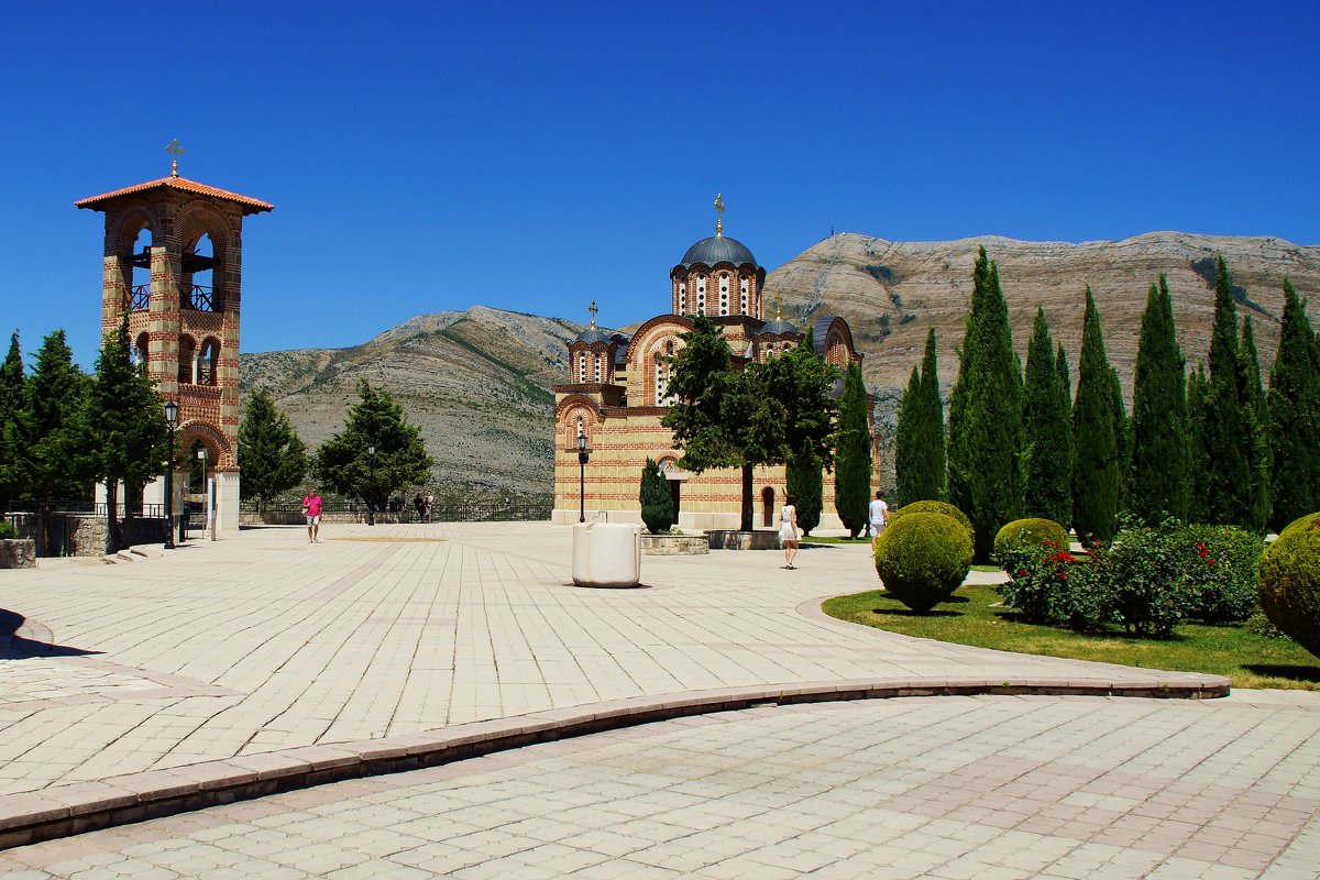 Храм и колокольня на холме Црквина - Наталья Т