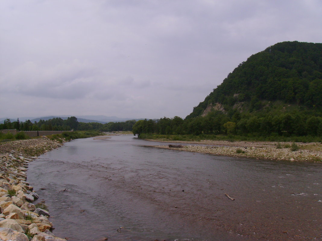 Река   Быстрица   Надворнянская   в   Надворной - Андрей  Васильевич Коляскин