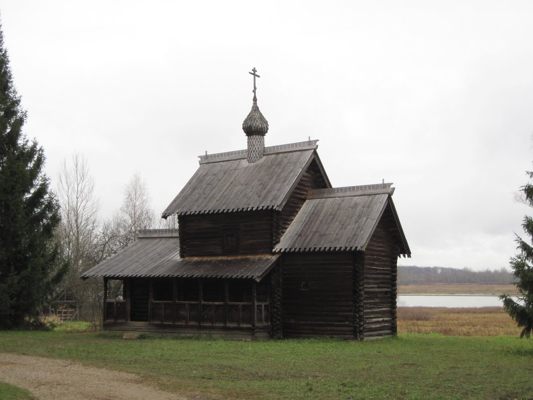 Церковь Успения Богородицы 1599 года. Музей "Витославлицы". - Ирина ***