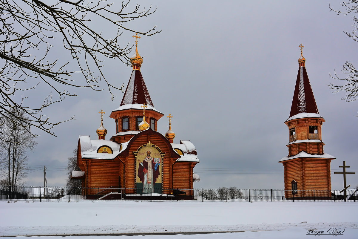 деревянные церкви Руси...... - Sergey (Apg)