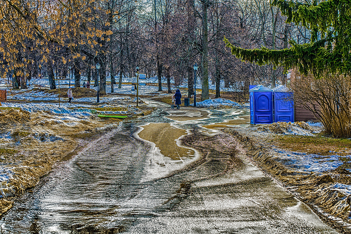 Весна в Москве. Коломенское. - Игорь Герман