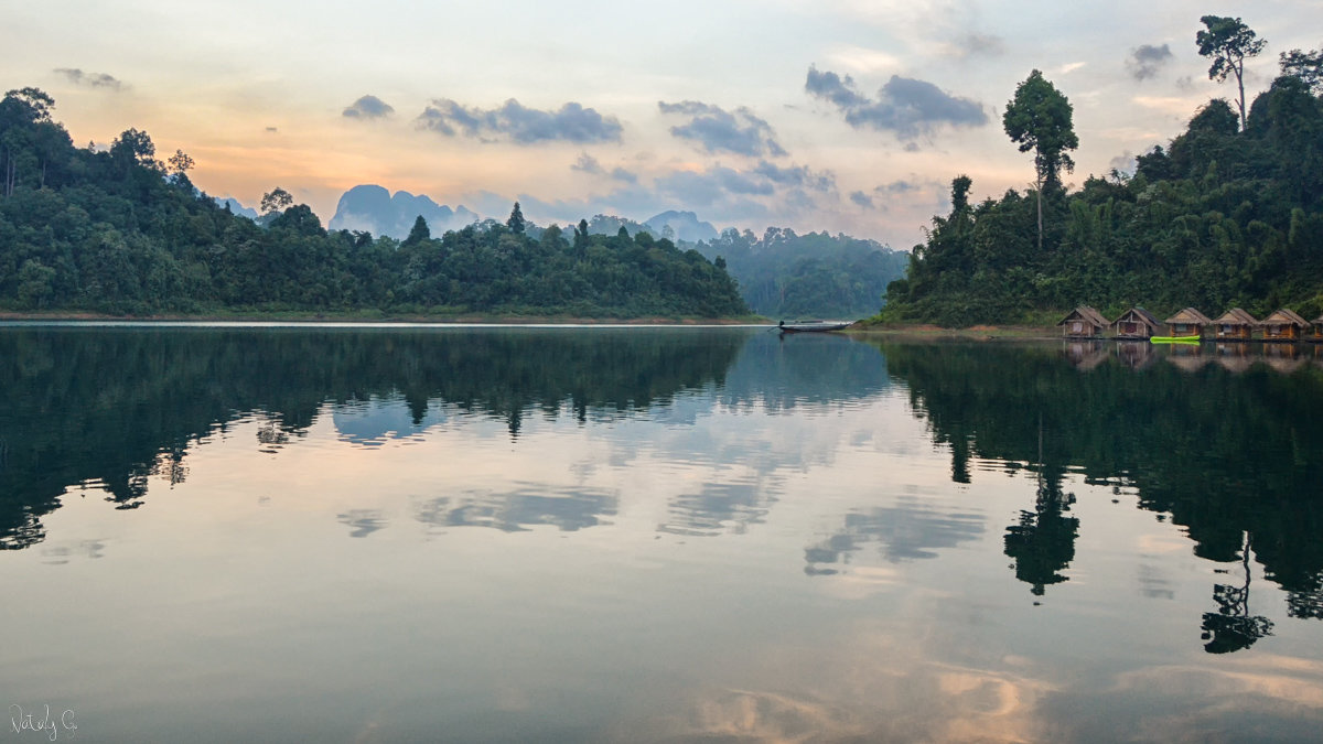 Тайланд озеро Чео Лан на рассвете - Наталия Горюнова