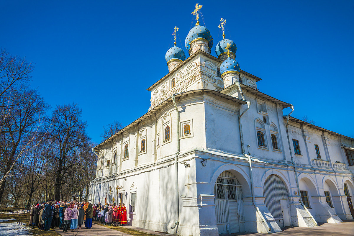 Крестный ход в Церкви Казанской иконы Божией Матери в Коломенском. - Игорь Герман