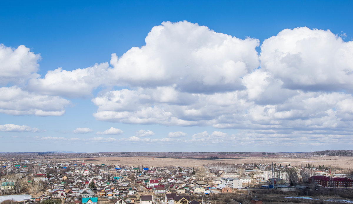 облака над городом - Ирина 