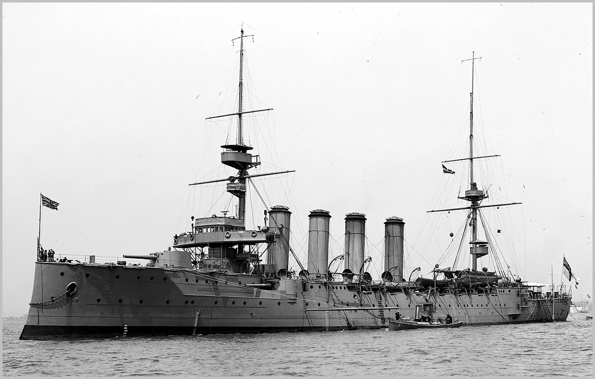 Armoured cruiser "HMS Argyll", circa 1907. - Александр 