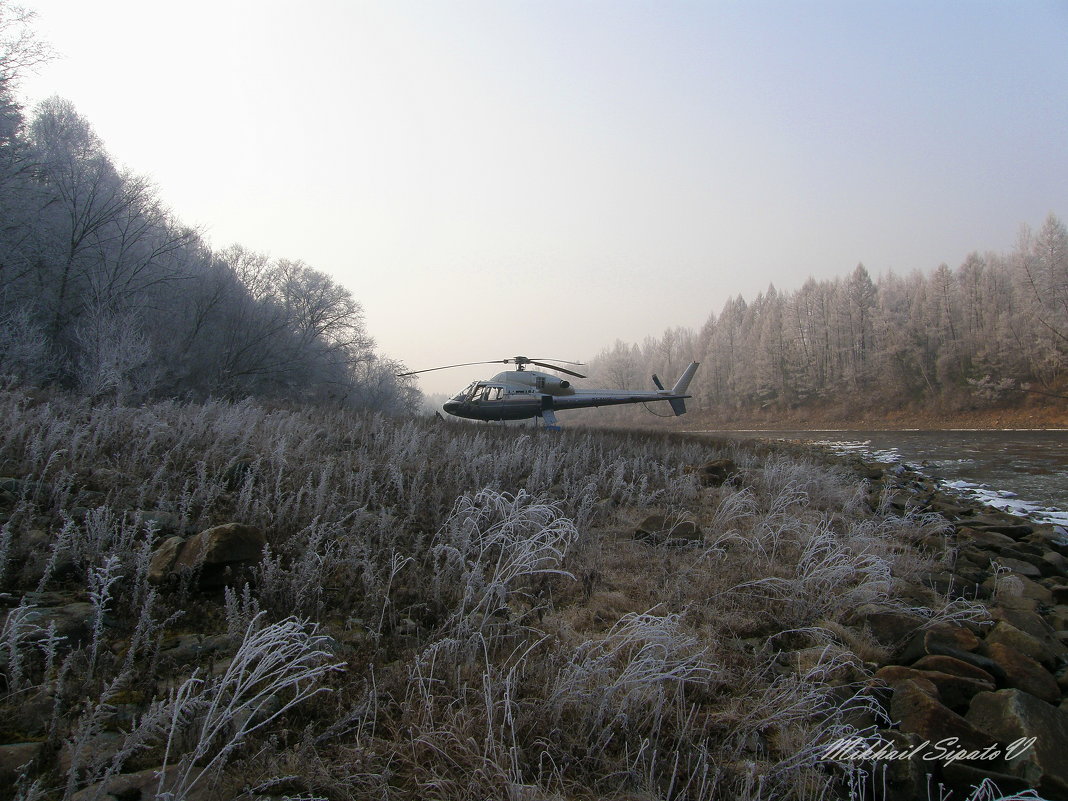 Морозное утро перед рыбалкой - Михаил Сипатов