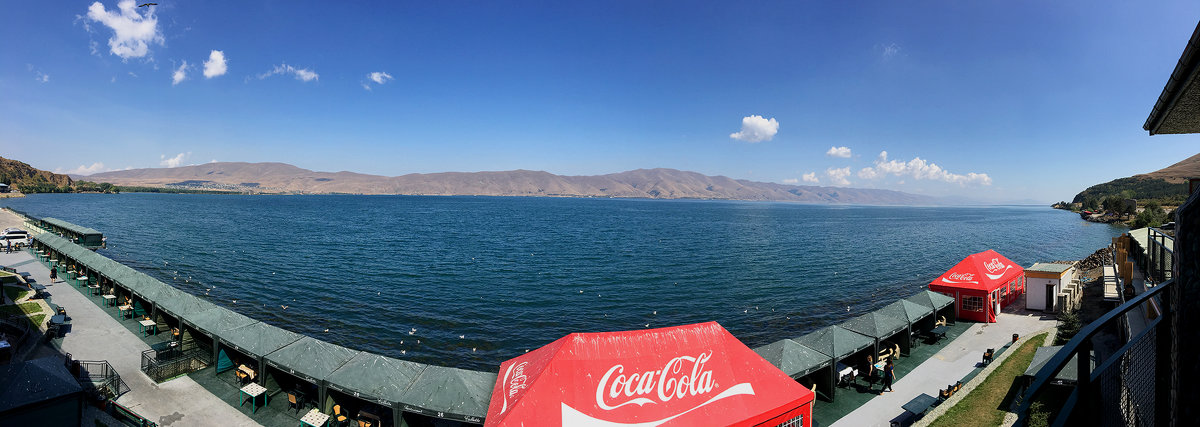 Панорама-"Озеро Севан". - Mila .