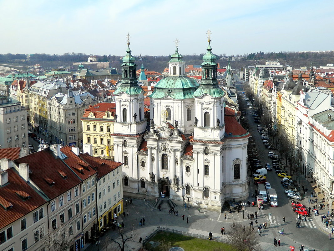 Вид на Прагу с Ратуши - Алла Захарова
